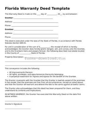 Attorney-Approved Deed Document for the State of Florida