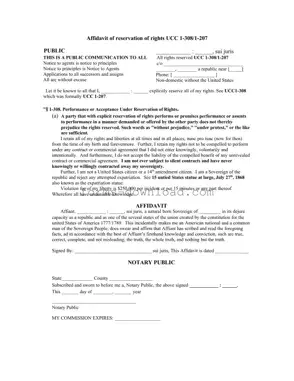 Blank Ucc 1 308 Form